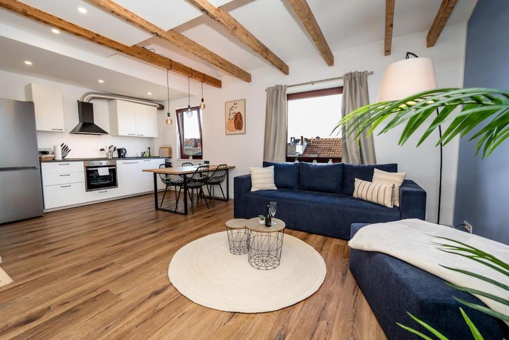 Moderne Maisonette Wohnung Im Fluesseviertel BRE Eksteriør bilde